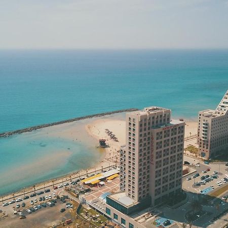 דירות מגדל אלמוג חיפה - סוויטת בלו ריף על הים מראה חיצוני תמונה