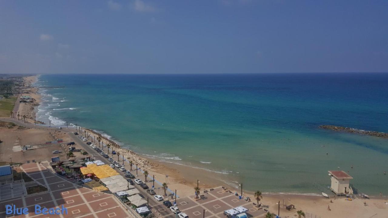דירות מגדל אלמוג חיפה - סוויטת בלו ריף על הים מראה חיצוני תמונה