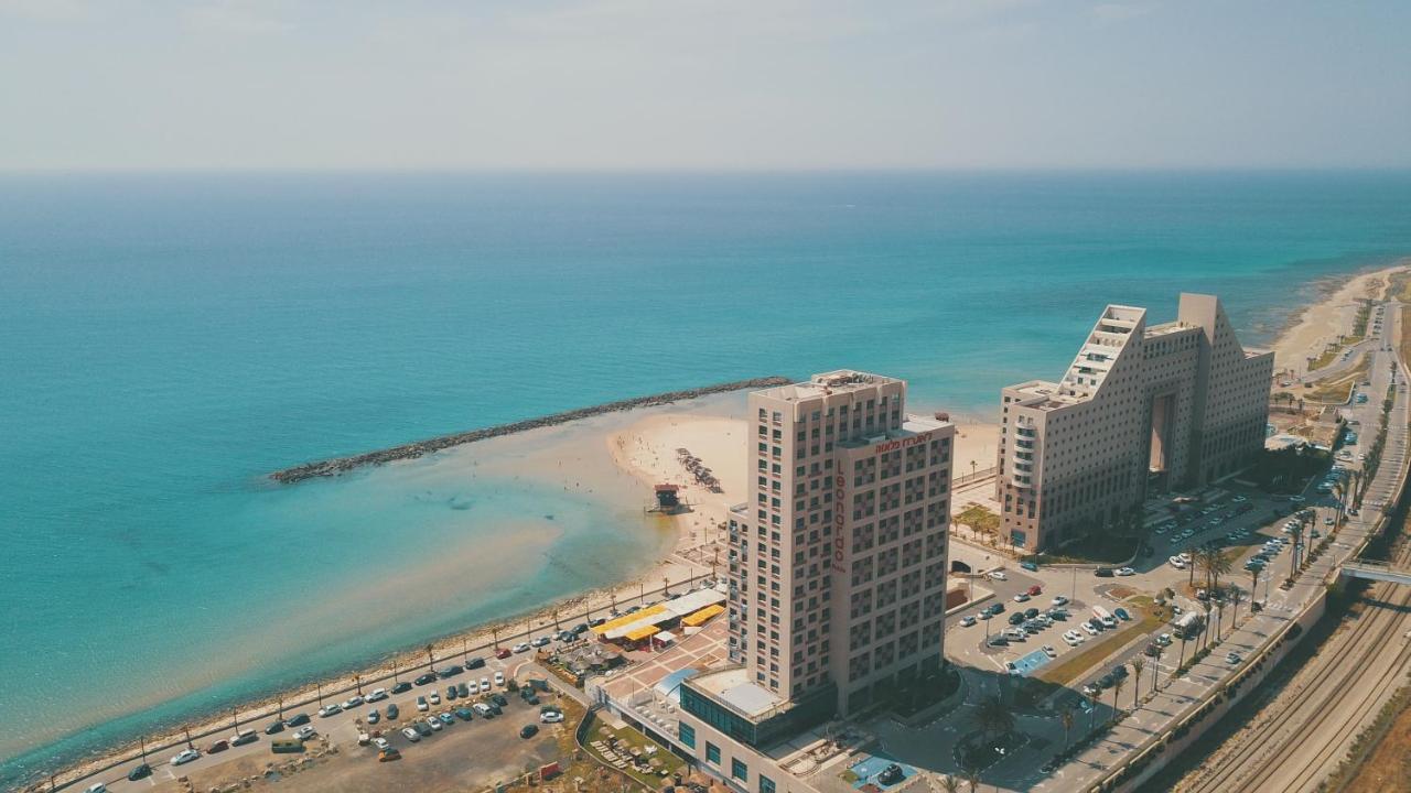 דירות מגדל אלמוג חיפה - סוויטת בלו ריף על הים מראה חיצוני תמונה